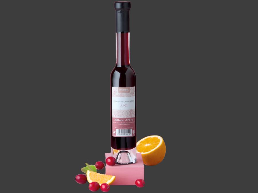 Cranberry-Orangen Likör