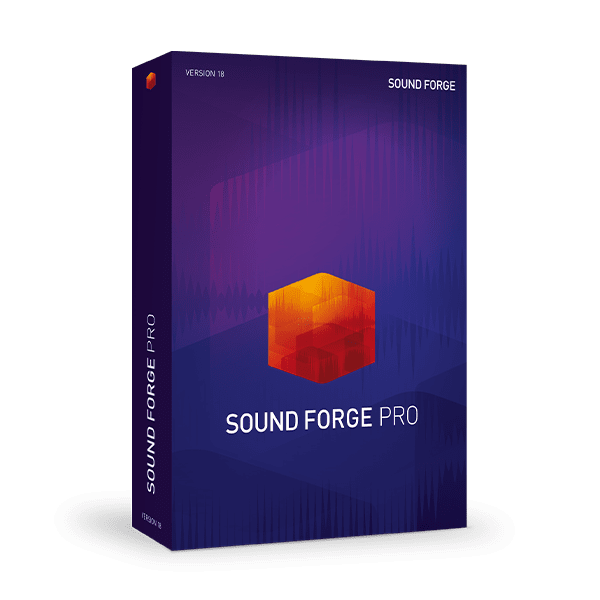 SOUND FORGE Pro 18