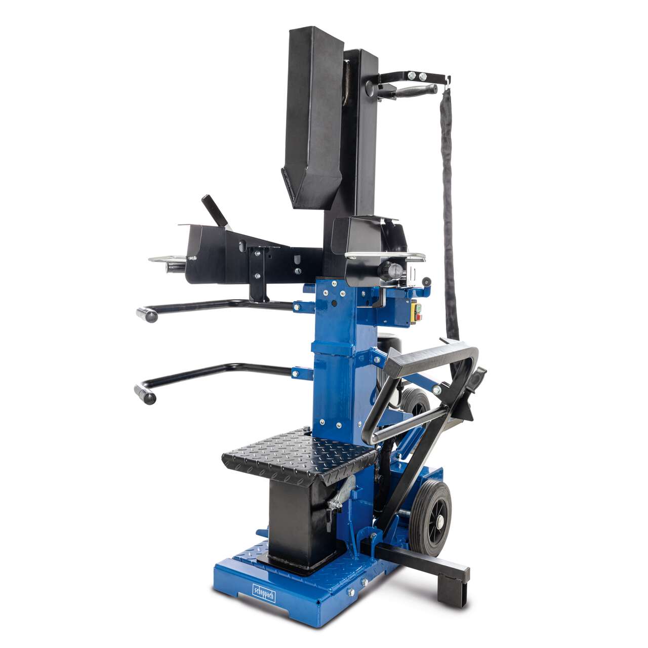 Holzspalter stehend Compact 15t scheppach - 400V | 15t | 3500W | Meterholzspalter 1070mm x 450mm | B-Ware inkl. 10m - 400V Kabel