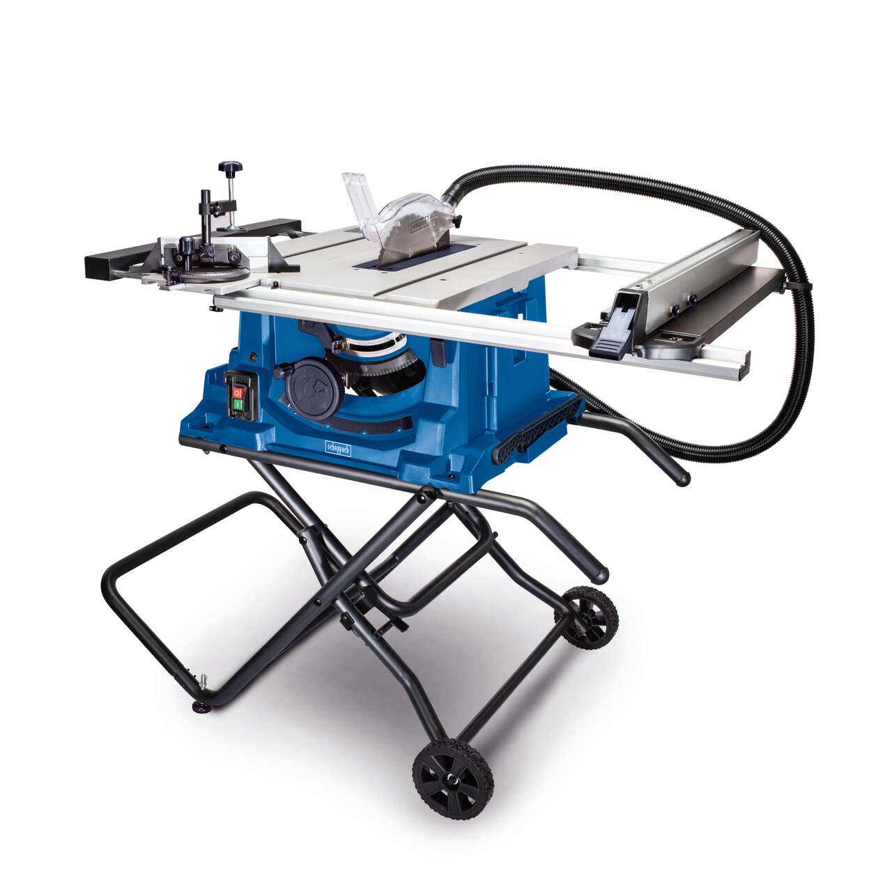 Tischkreissäge HS116 Scheppach - 2000W | 255mm Sägeblatt | 7000min-1 Drehzahl | klappbares Untergestell