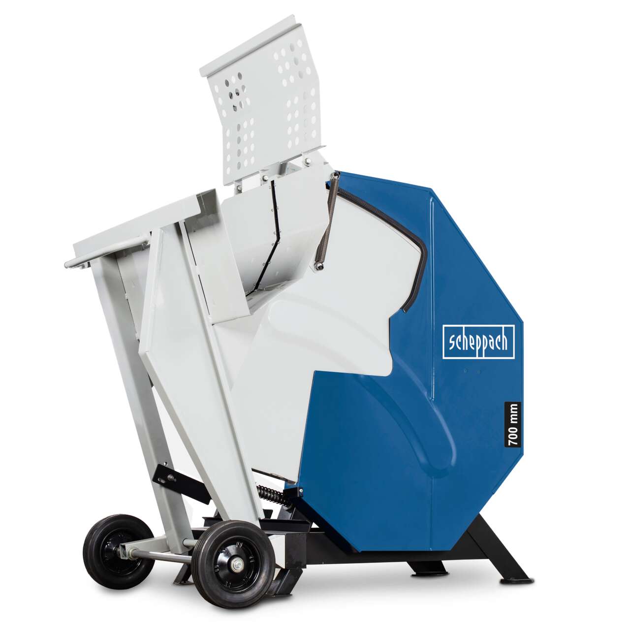 Wippkreissäge HS730 Scheppach - 400V | 4500W | 250-1000mm Schnittlänge | 240mm Schnittdurchmesser | 700mm Sägeblatt | 1400min-1 Drehzahl