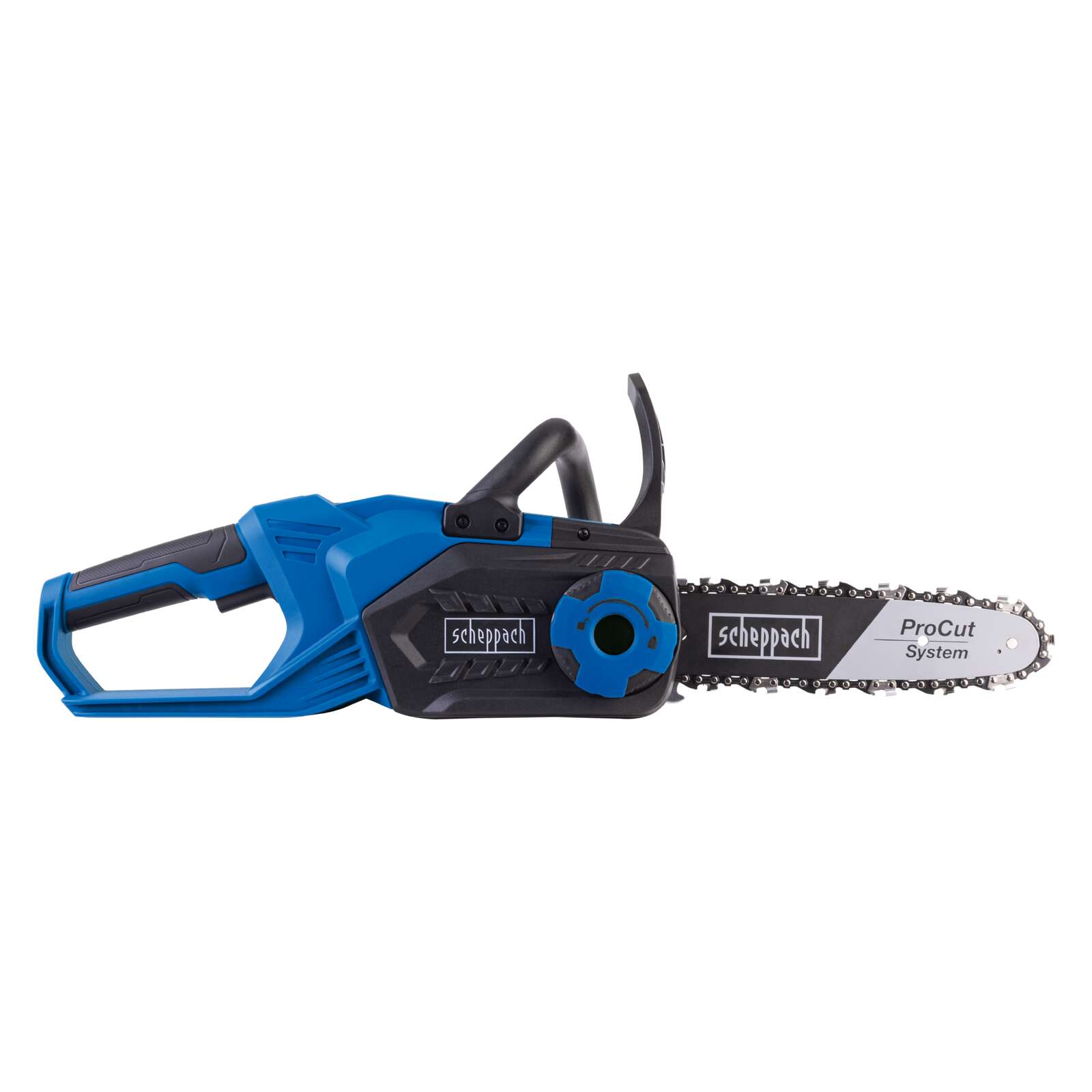 Akku-Kettensäge C-CS254-X Scheppach | Schnittlänge 20cm| Schwert 25,4cm| Schnittgeschwindigkeit 6m/s