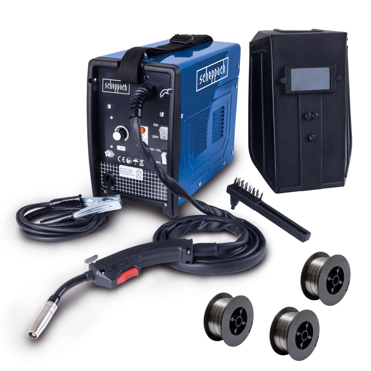 Fülldraht-Schweißgerät WSE3200 Scheppach