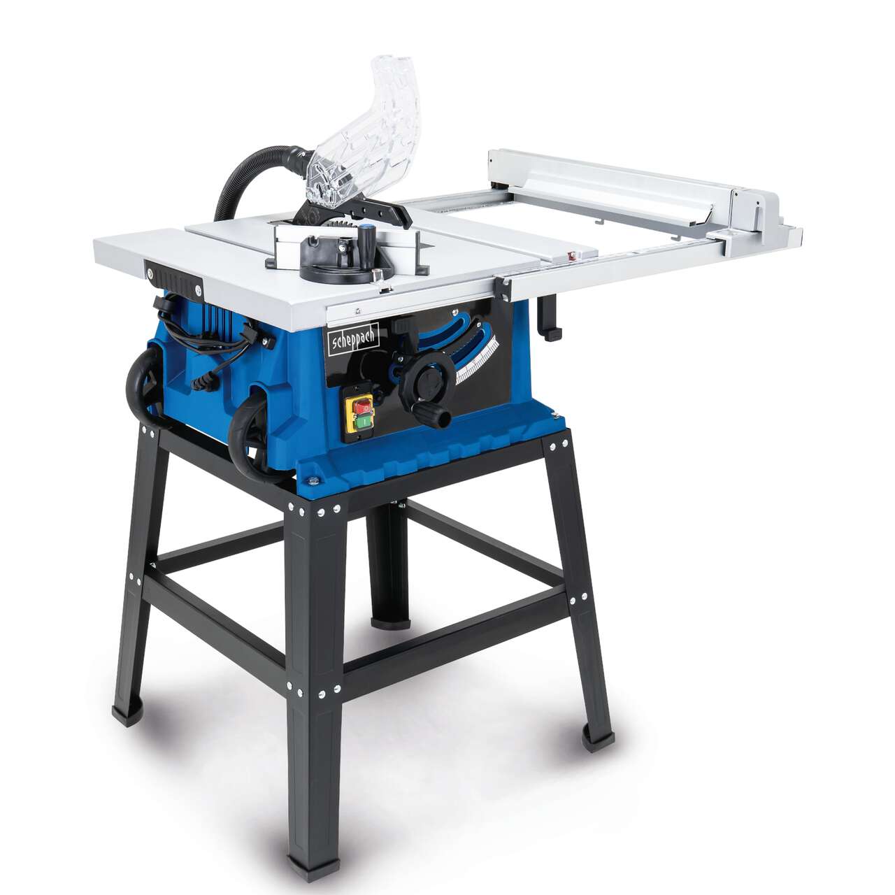 Tischkreissäge HS105 Scheppach - 80mm Schnitthöhe | 2000W | inkl. Verbreiterungen & Untergestell