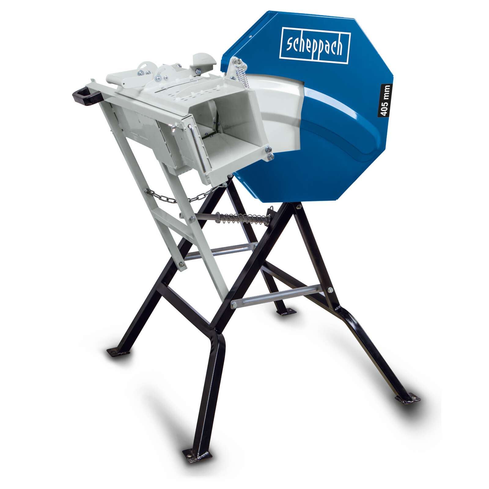 Wippkreissäge HS410 Scheppach - 230V | 2200W | 300-1000mm Schnittlänge | 140mm Schnittdurchmesser | 2800min-1 Drehzahl | 405mm HW-Blatt