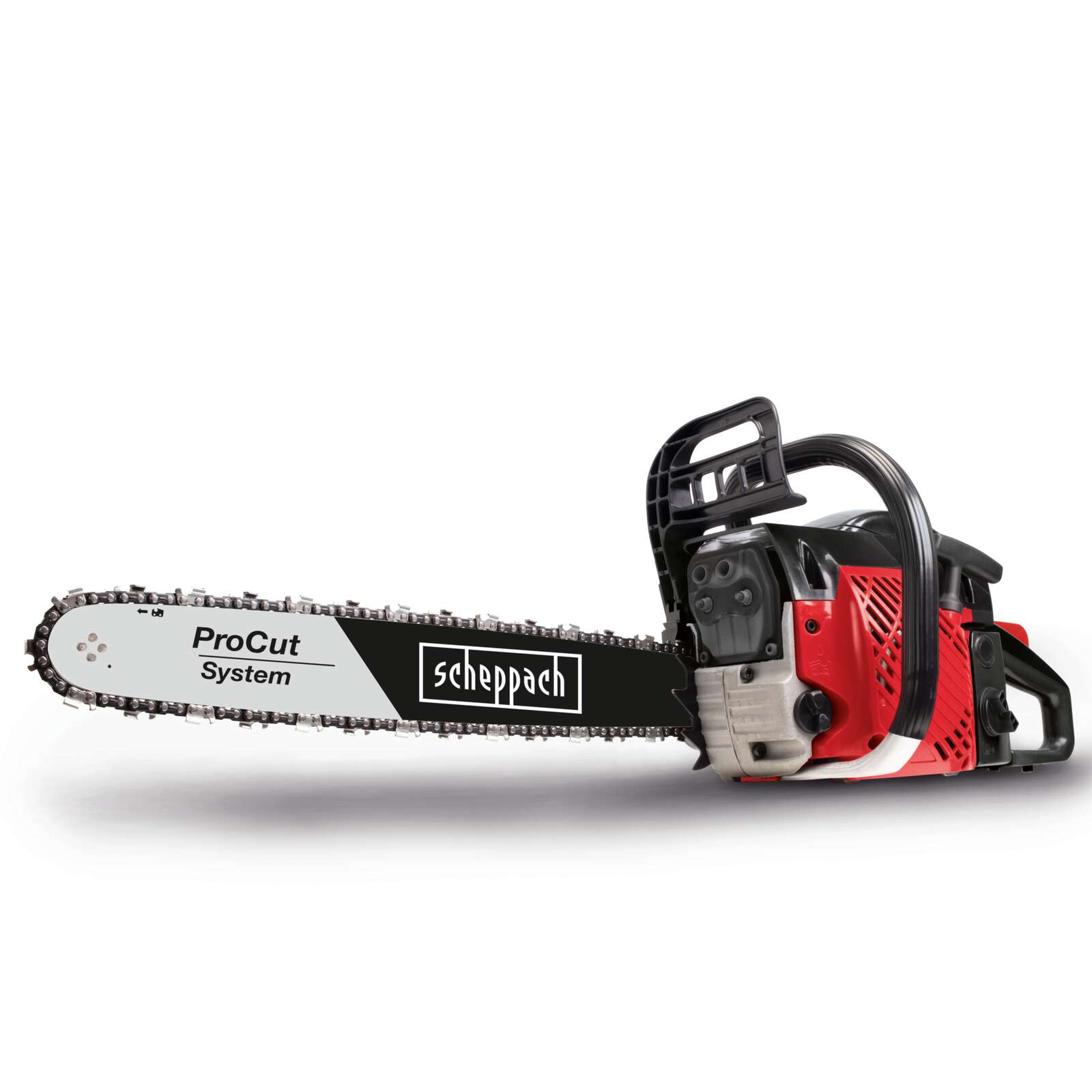 Benzin Kettensäge CSP50 Scheppach - 45cm Schwertlänge (18') | 2,44 PS | 45 cm³ | Auto Choke