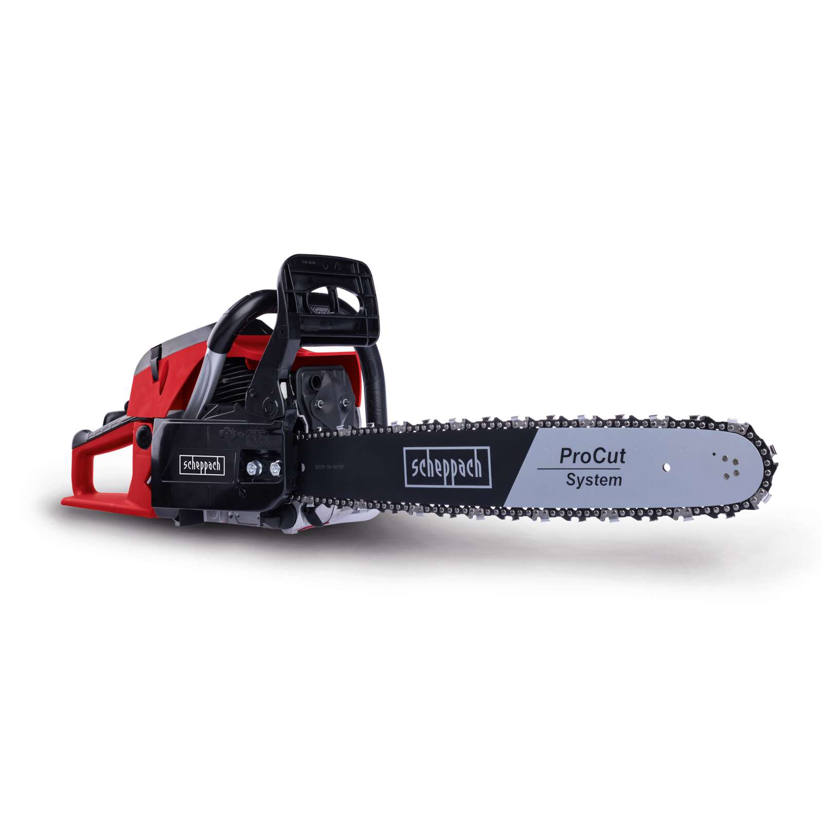Benzin-Kettensäge PCS56 Scheppach - 3,1 PS | 2,3 kW 2-Takt-Benzinmotor | 20' / 51 cm ProCutSchwert und -Kette