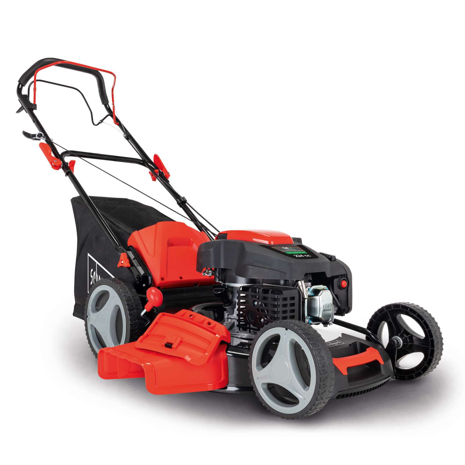 Benzin-Rasenmäher MS225-56 scheppach - 6PS | 56cm Schnittbreite | Antrieb | 65L Fangbox