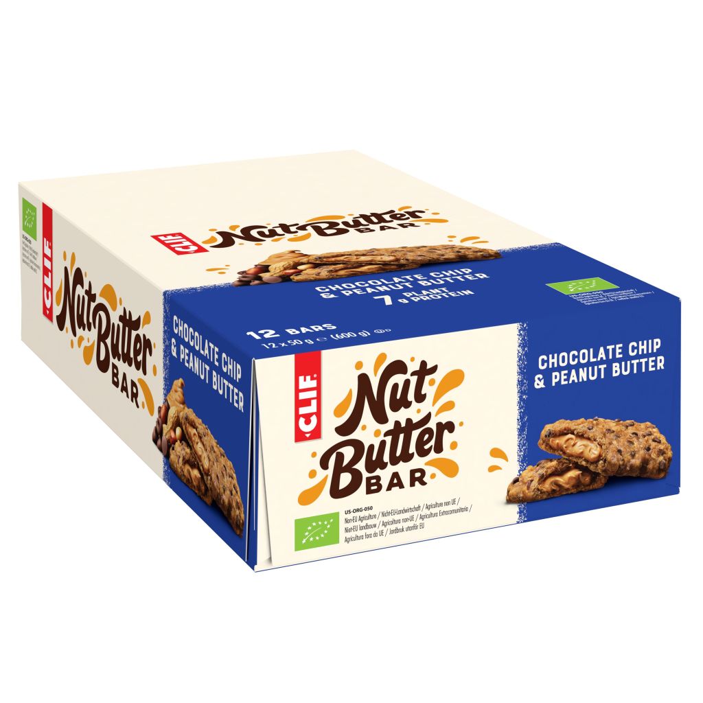 Energie Riegel Bar Chocolate Chip & Peanut Butter (12 x 50g)