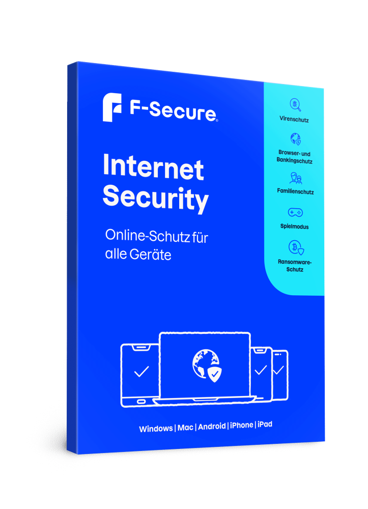 F-Secure Internet Security (5 Devices - 2 Years) ESD