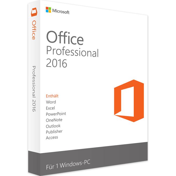 Microsoft Office 2016 Professional