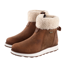 Kamik Damen Stiefel Ariel F Zip cognac, Gr. 37