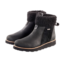 Kamik Damen Stiefel Ariel F Zip black, Gr. 37