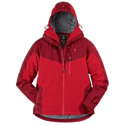 Pinewood® Damenjacke Finnveden Hybrid Extreme rot, Gr. XS