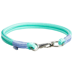 alsa-brand Hundehalsband Bolle mint-flieder, Länge: ca. 35 cm, Durchmesser:  2 x ca. 8 mm