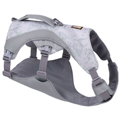 Ruffwear Hundegeschirr Swamp Cooler™ Harness grau, Gr. XXS, Bauchumfang: ca. 33 - 43 cm