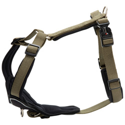 WOLTERS Hundegeschirr Professional Comfort grün, Gr. -1, Breite: ca. 15 mm, Bauchumfang: ca. 27 - 32 cm