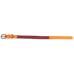 Cloud7® Hundehalsband Madeira papaya, Gr. XS, Breite: ca. 1,5 cm, Halsumfang: ca. 22 - 28 cm