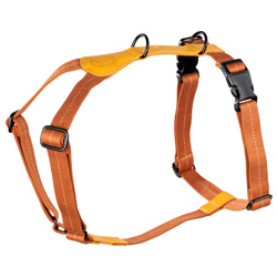 Cloud7® Hundegeschirr Madeira ginger, Gr. XL, Breite: ca. 3,0 cm, Brustumfang: ca. 66 - 92 cm, Halsumfang: ca. 44 - 70 cm