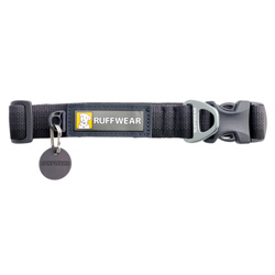 Ruffwear Hundehalsband Front Range™ Collar basalt gray, Gr. 28cm-36cm, Breite: ca. 2 cm, Länge: ca. 28 - 36 cm