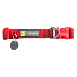 Ruffwear Hundehalsband Front Range™ Collar red canyon, Gr. 28cm-36cm, Breite: ca. 2 cm, Länge: ca. 28 - 36 cm