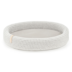 Labbvenn Hundebett Lukko light grey, Außenmaße: ca. 70 x 60 cm