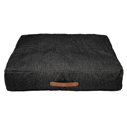 Cloud7® Hundekissen Homey mélange anthra, Gr. L, Maße: ca. 100 x 80 cm