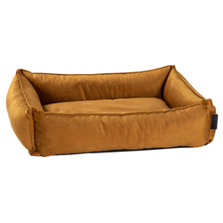 District 70 Hundebett Shimmer ochre, Gr. S, Außenmaße: ca. 60 x 44 cm