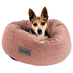 Scruffs Hundekissen Oslo Ring Bed blush pink, Gr. M, Außenmaße: ca. 56 cm