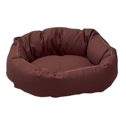 alsa-brand Hundebett Cocoon braun, Außenmaße: ca. 85 x 65 cm