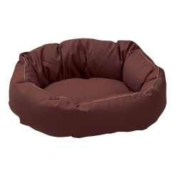 Ersatzbezug alsa-brand Hundebett Cocoon braun, Außenmaße: ca. 95 x 75 cm