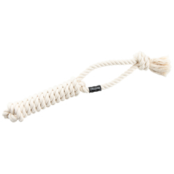 treusinn. Hundespielzeug Eco Tau Spiely sand, Gr. L, Länge: ca. 35 cm, Durchmesser: ca. 5 cm