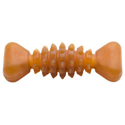 WOLTERS Hundespielzeug Pure Nature Dental Herz-Knochen braun, Gr. M, Maße: ca. 14 x 5 x 4,5 cm