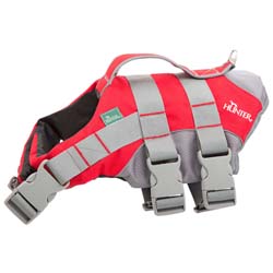 HUNTER Schwimmweste Moss rot, Gr. L, Rückenlänge: ca. 31,5 cm, Brustumfang: ca. 58 - 66 cm, Halsumfang: ca. 40 - 50 cm