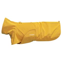 Cloud7® Hunde-Regenmantel Helgoland yellow, Rückenlänge: ca. 43 – 49 cm, Brustumfang: ca. 59 – 66 cm