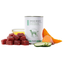 alsa-nature SPEZIAL Single-Sensitiv, Anzahl: 400 g, 400 g, Hundefutter nass