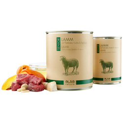 alsa-nature SENIOR Lamm mit Pastinake, Kürbis & Aprikose, Anzahl: 400 g, 400 g, Hundefutter nass