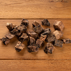 alsa-nature Ziegen-Lungenwürfel Kauartikel, 200 g, Hundefutter