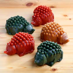 alsa-nature Denta-Maxi-Igel Zahnpflege, 2 x 3 Stück, Länge: ca. 10 cm, Hundefutter