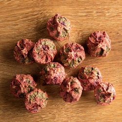 alsa-nature INSECTUM Gemüse-Pastete, 250 g, Durchmesser: ca. 3 cm