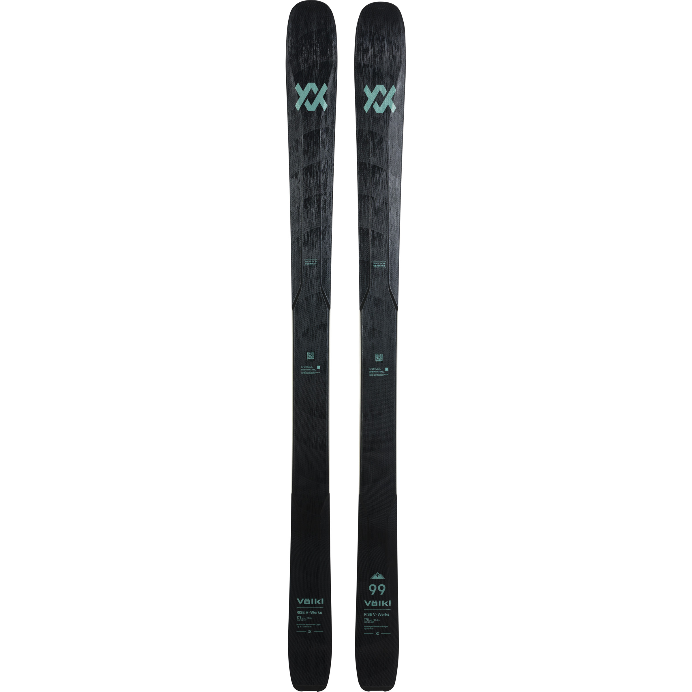 Völkl Rise 99 V-Werks Flat Tourenski 26/27