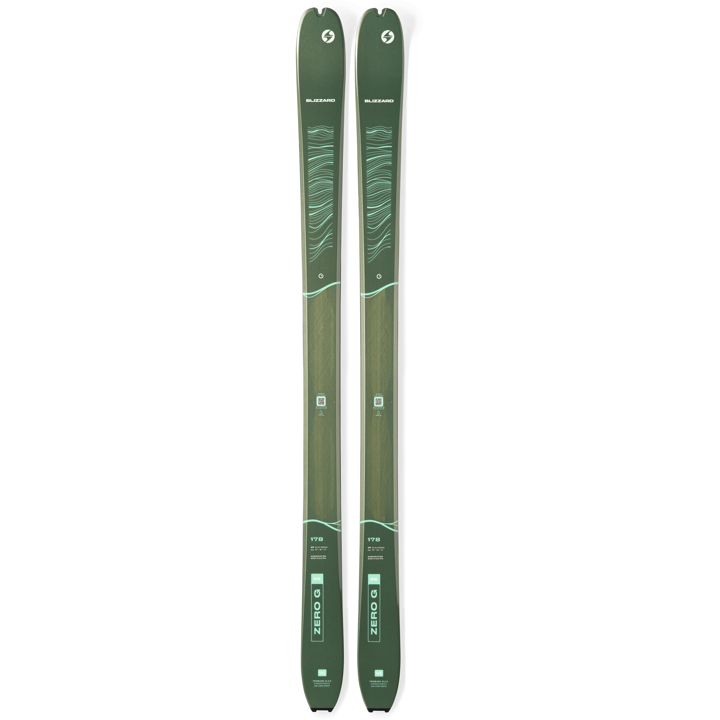 Blizzard Damen Zero G 096 Flat Tourenski 26/27