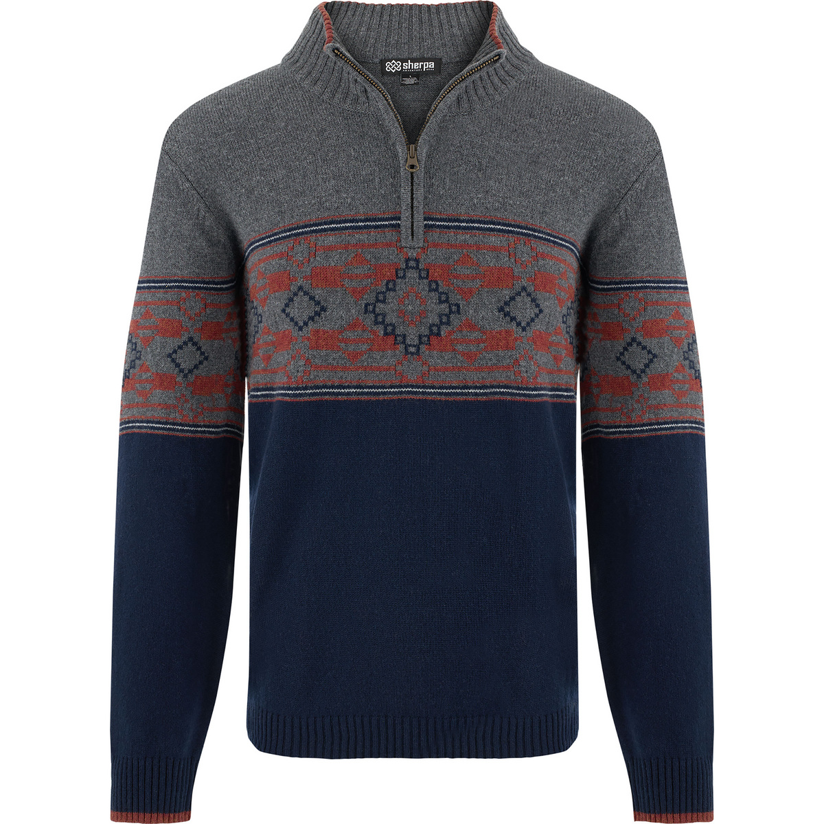 Sherpa Adventure Gear Herren Tej Eco 1/4 Zip Pullover