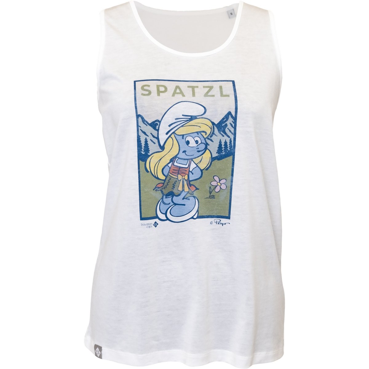 Bavarian Caps Damen Schlumpfine Top