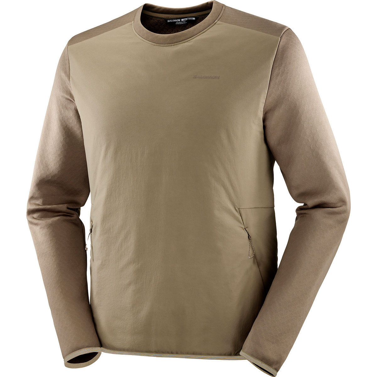 Salomon Herren Outline Hybrid Warm Pullover