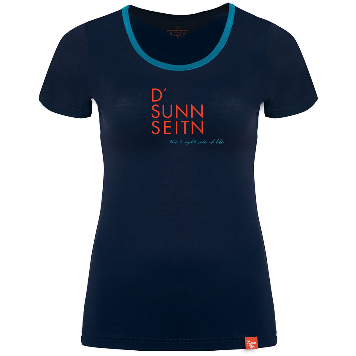 Ein schöner Fleck Erde Damen D'Sunnseitn T-Shirt