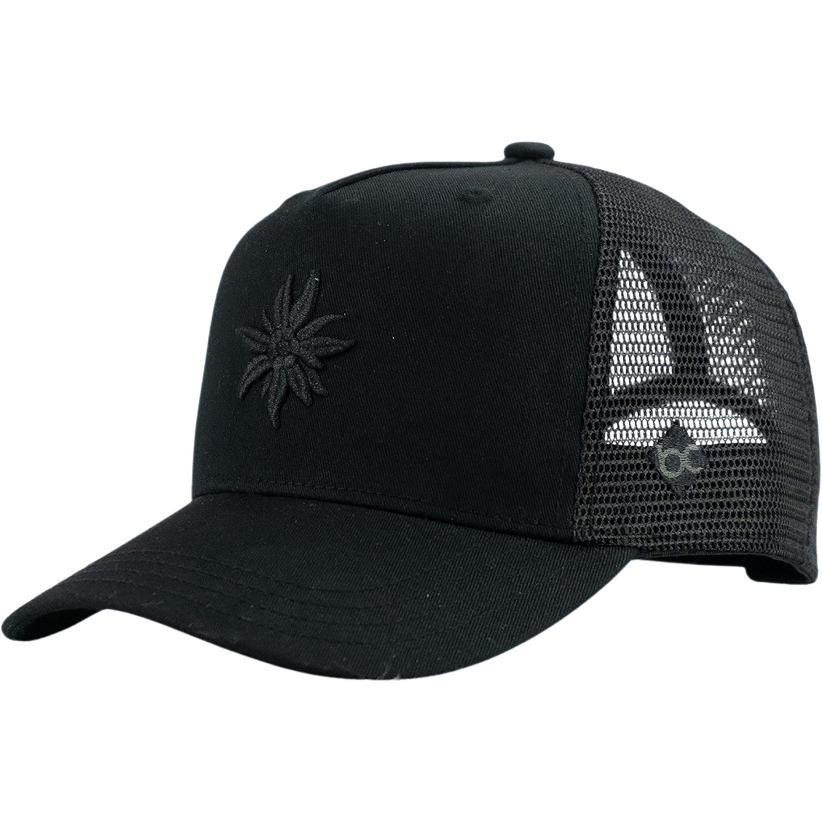 Bavarian Caps Edelweiß: Black Edition Curved Cap