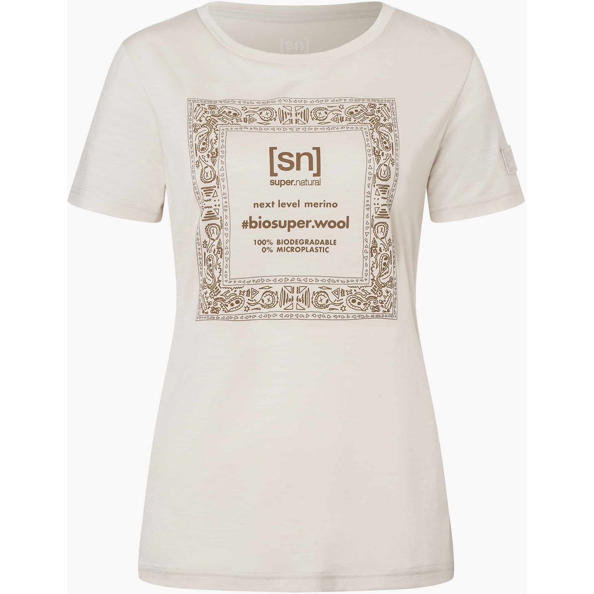 Super.Natural Damen Bandana Bio J T-Shirt