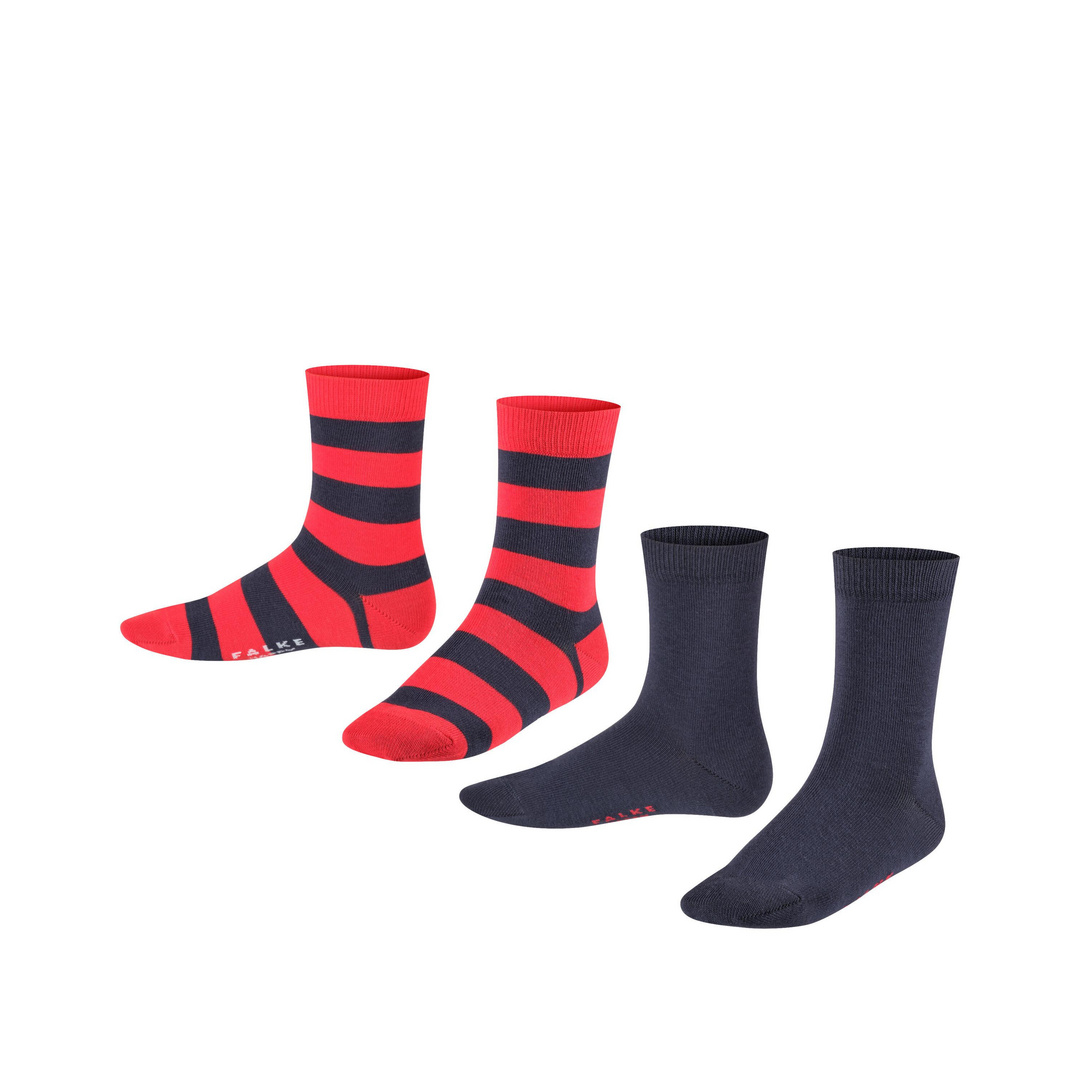 FALKE Happy Stripe 2-Pack Kinder Socken