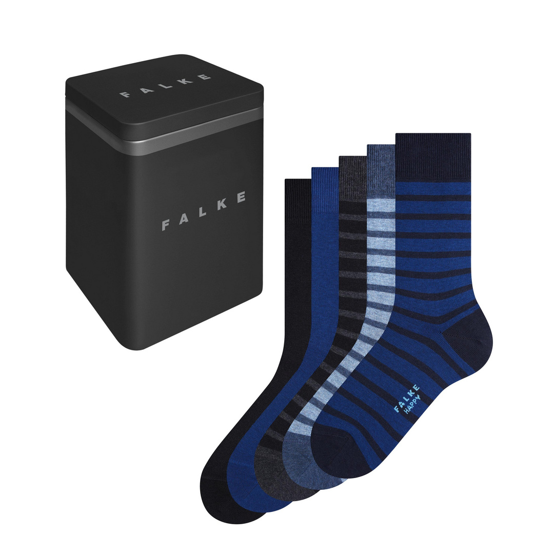 FALKE Happy Box 5-Pack Herren Socken